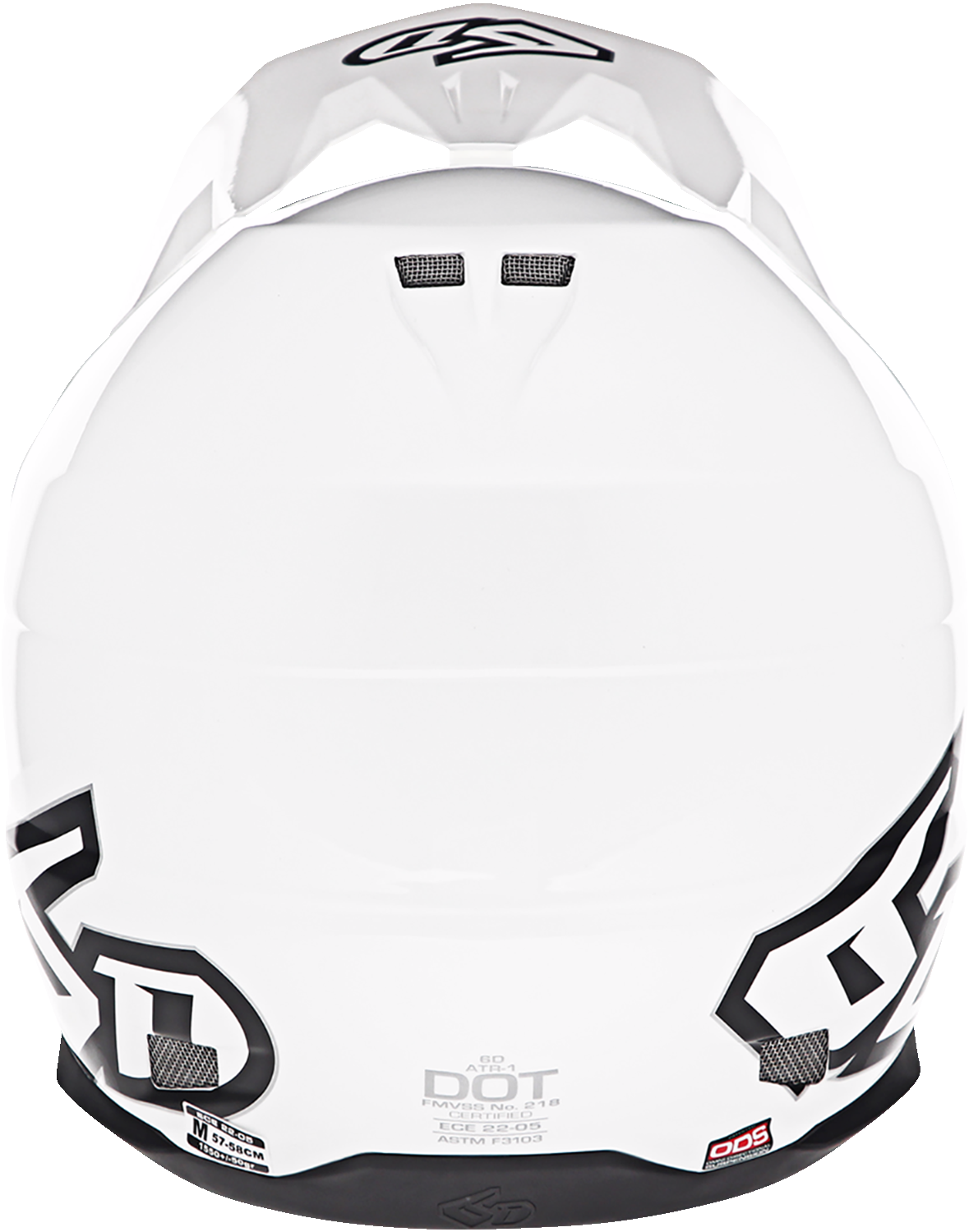 Casco de motocicleta 6D ATR-1 - Blanco - Pequeño 10-3725