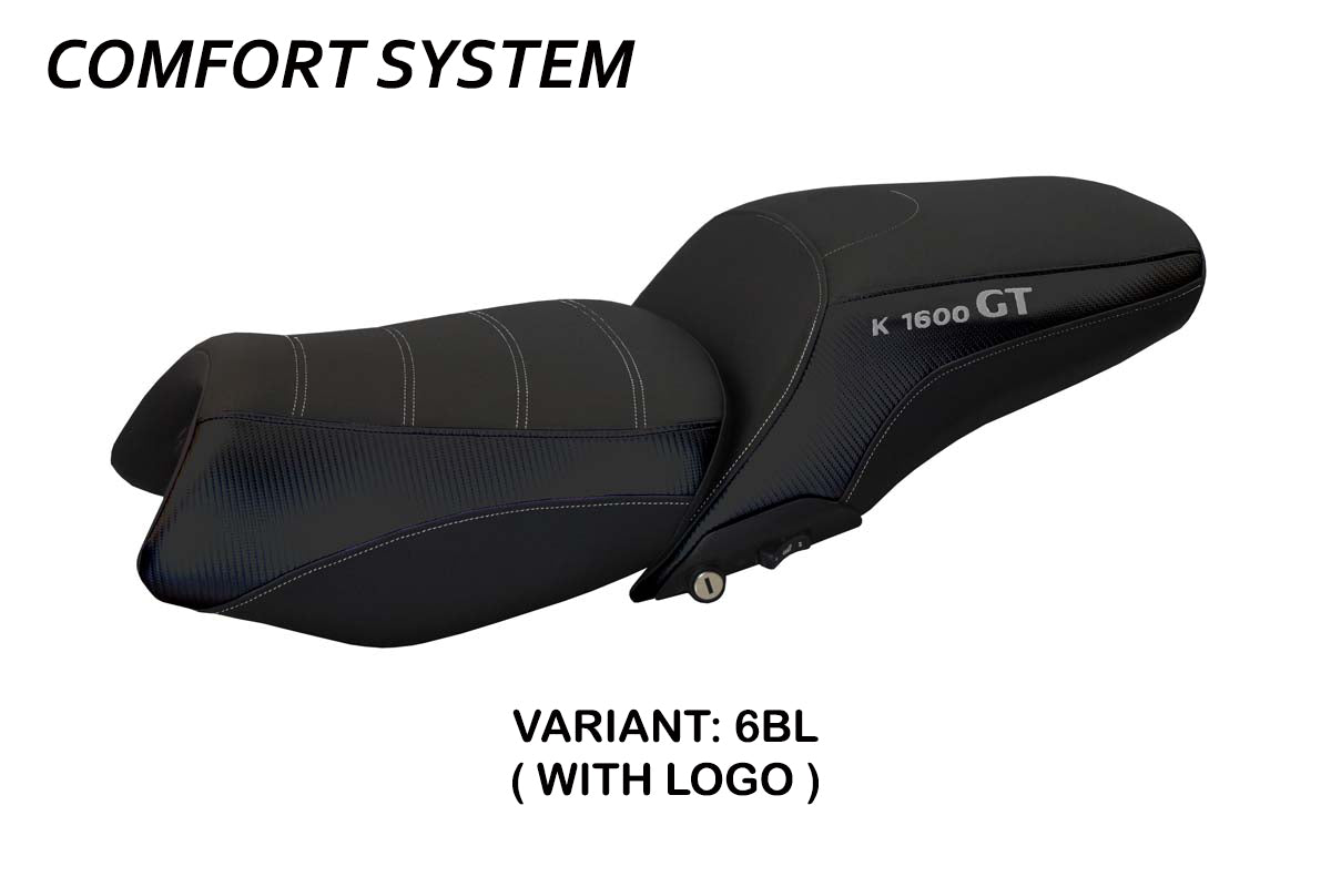 BMW K1600GT 2010-2026 Seat Cover Tappezzeria Italia TPZ Comfort in Black