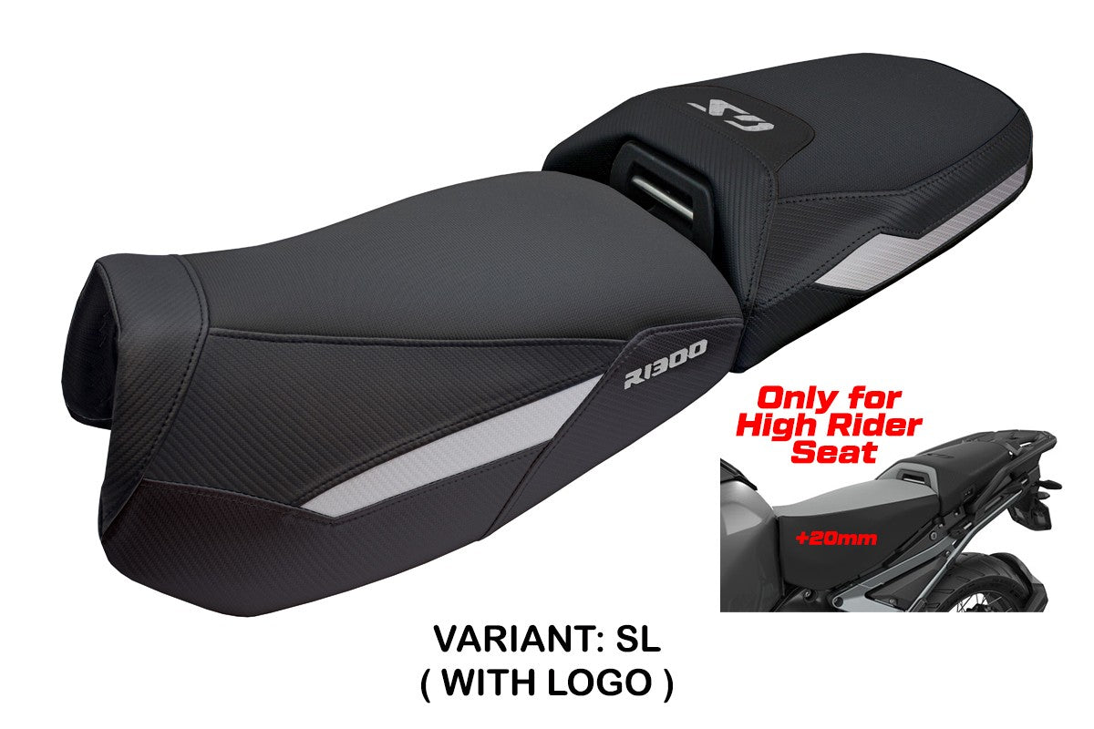 BMW R1300GS Adventure 2024-2025 Seat Cover Tappezzeria Italia TPZ Silver black
