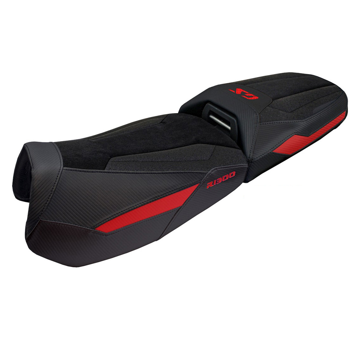 BMW R1300GS Adventure 2024-2026 Seat Cover Tappezzeria Italia TPZ Ultragrip Red black