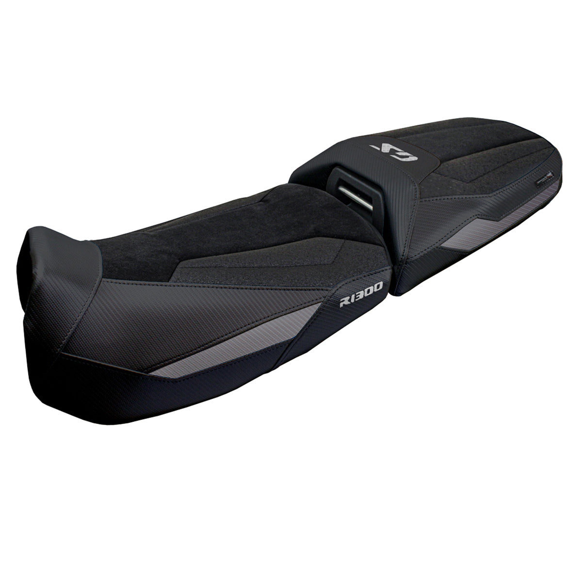BMW R1300GS Adventure 2024 2025 Seat Cover Tappezzeria Ultragrip Black Grey