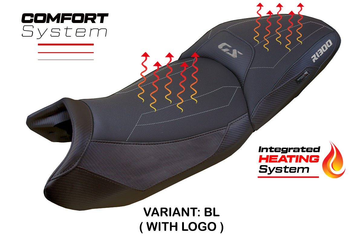 BMW R1300GS 2023-2025 Seat Cover Tappezzeria Italia TPZ Comfort Heated in Black