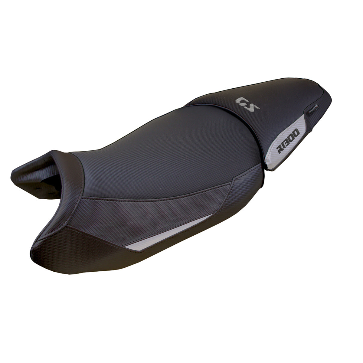 BMW R1300GS 2023-2025 Standard Seat Cover Tappezzeria Italia TPZ in Silver and Black