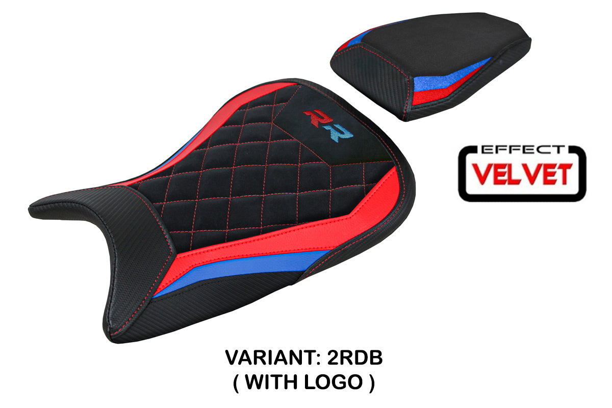 BMW S1000RR 2019-2026 Seat Cover Tappezzeria Italia TPZ in HP Diamond Stitching