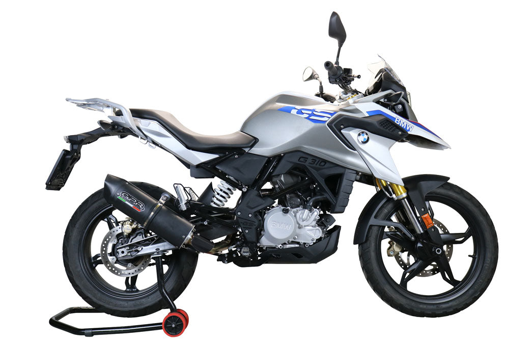Bmw G310GS 2017-2021 Exhaust GPR Full System Furore Evo4 Nero
