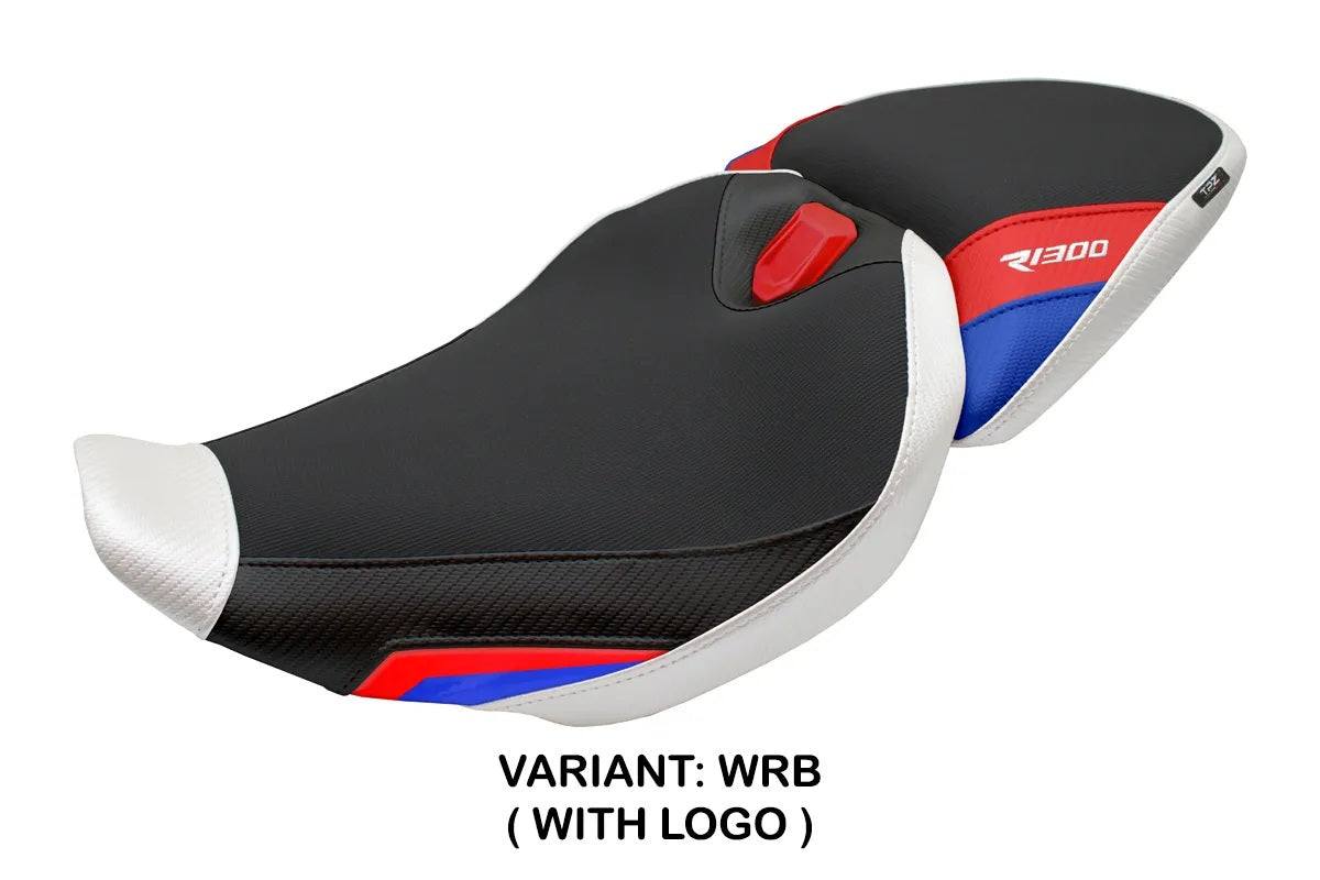 BMW R1300R 2025-2026 Seat Cover TPZ Italia White Red Blue