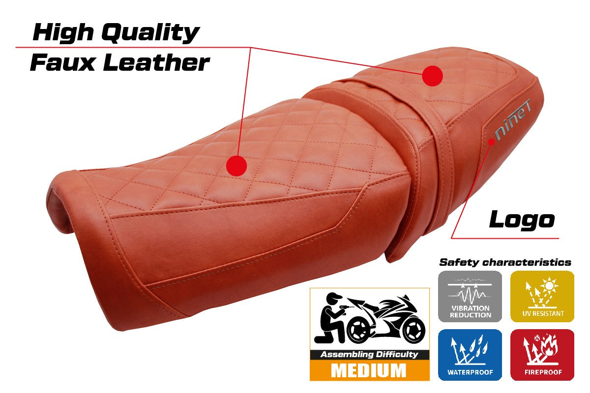 BMW R12 NINE T 2025-2026 Seat Cover TPZ Italia Brick