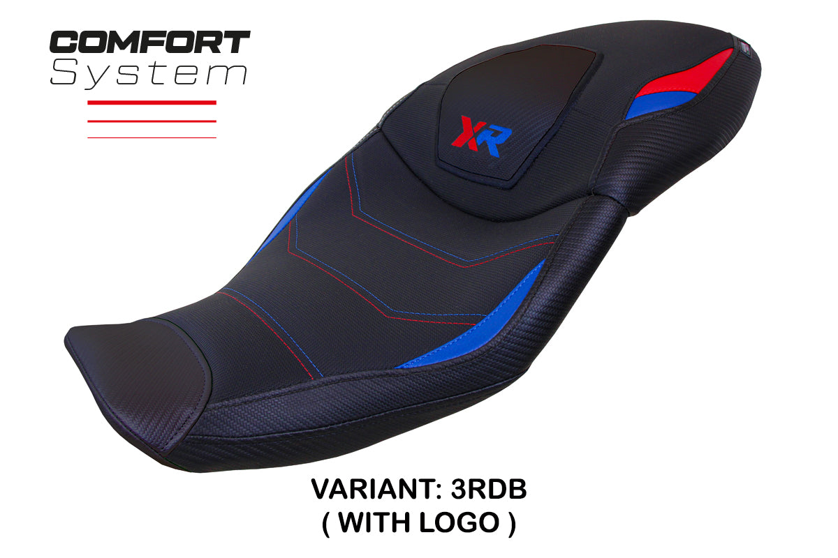 BMW S1000XR 2020-2023 Seat Cover Tappezzeria Italia TPZ Comfort in Red, Blue and Black
