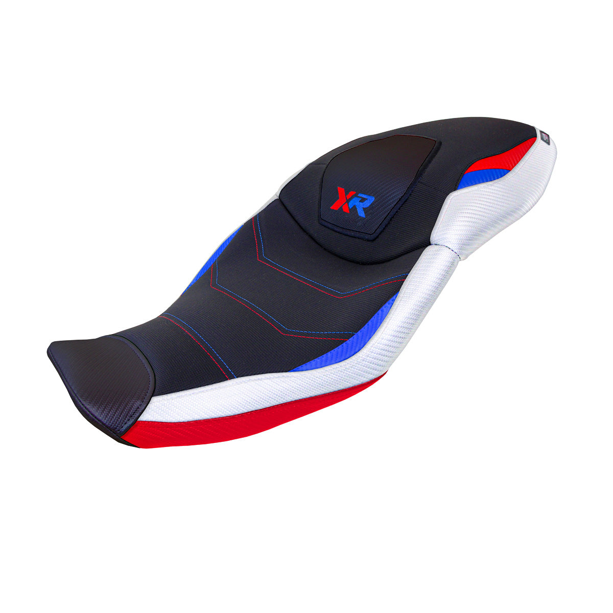 BMW S1000XR 2020-2023 Seat Cover Tappezzeria Italia TPZ Comfort in HP SE White and Red
