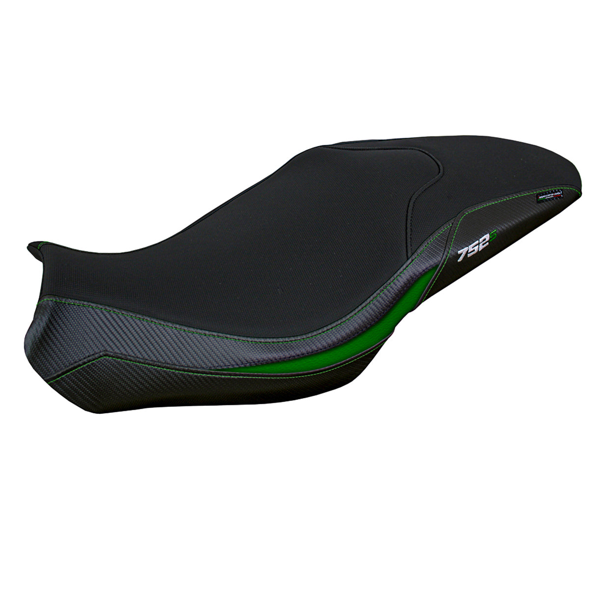 Benelli 752S 2019-2025 Seat Cover Tappezzeria Italia TPZ in Green and Black