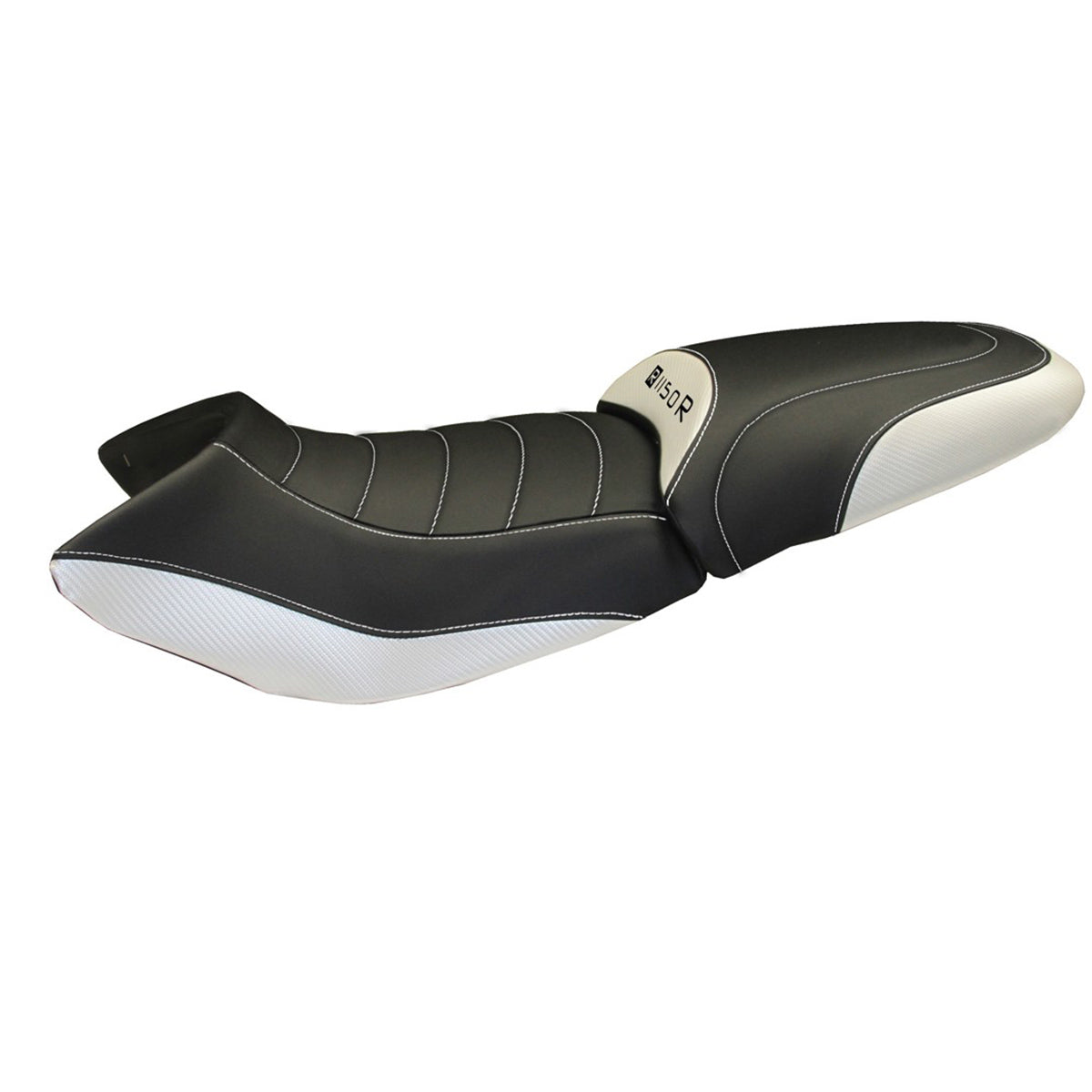 BMW R1150R 2000-2004 2005 2006 2007 Seat Cover Tappezzeria Italia TPZ Comfort White Black