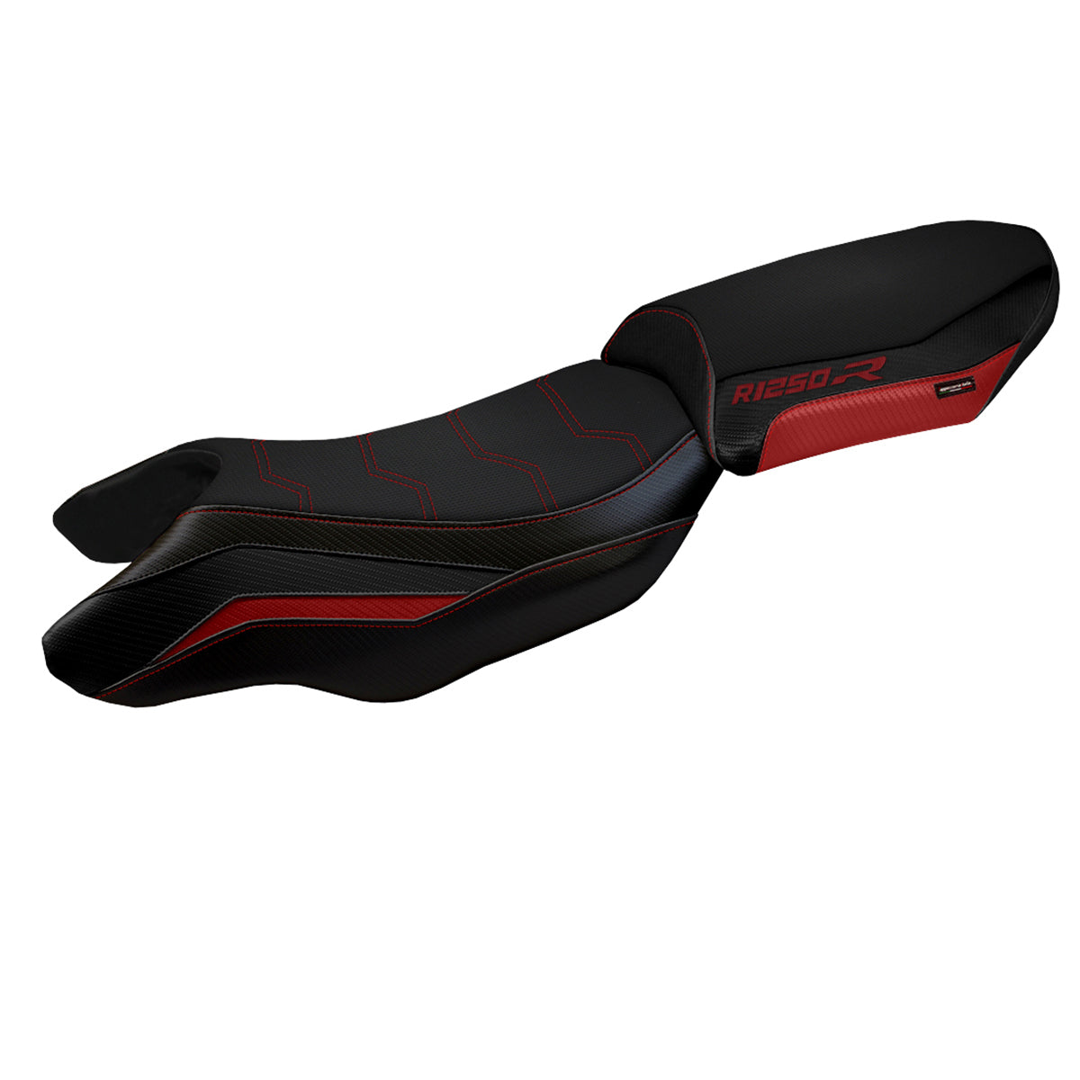 BMW R1250R 2019-2025 Seat Cover Tappezzeria Italia TPZ Comfort in Red and Black