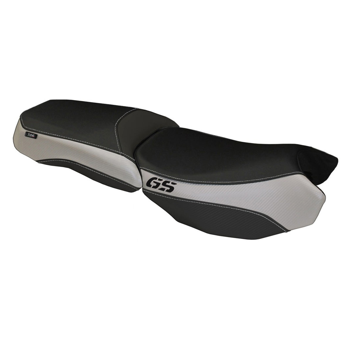 BMW R1200GS ADV 2013-2018 Seat Cover TPZ Italia Silver Black