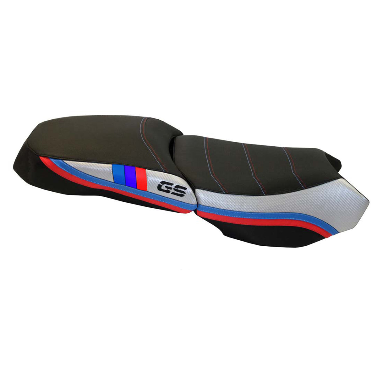 Funda de asiento BMW R1200GS Adventure 2013-2018 Tappezzeria Italia TPZ Comfort en plata