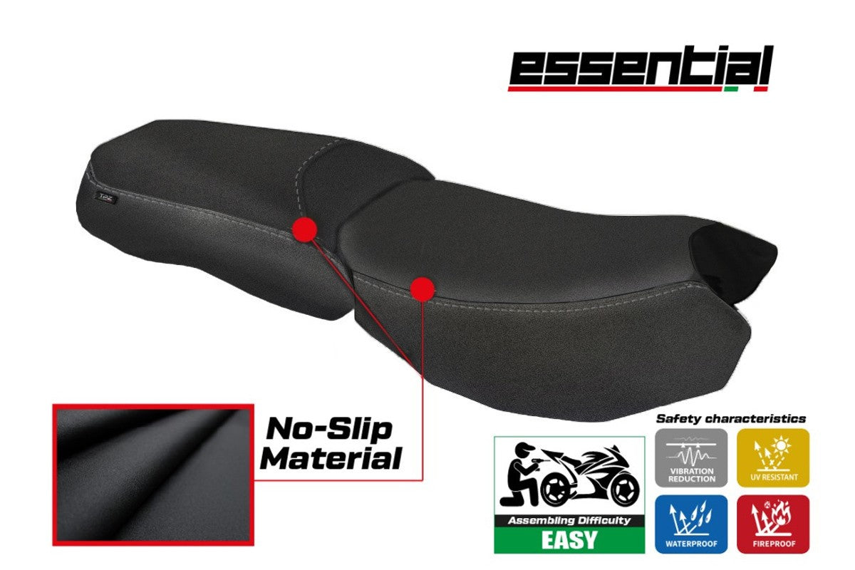 BMW R1200GS Adventure 2013-2018 Seat Cover TPZ Italia Essential Black