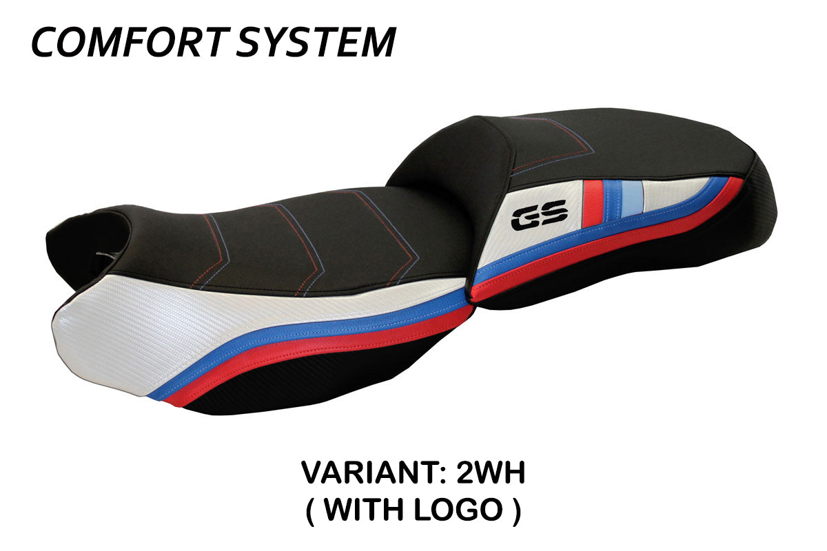 BMW R1200GS 2013-2018 Seat Cover Tappezzeria Italia TPZ Comfort in White