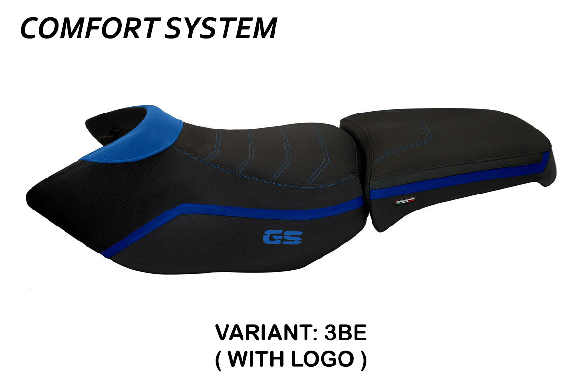 BMW R1200GS Adventure 2006-2012 Seat Cover Tappezzeria Italia TPZ Comfort in Blue