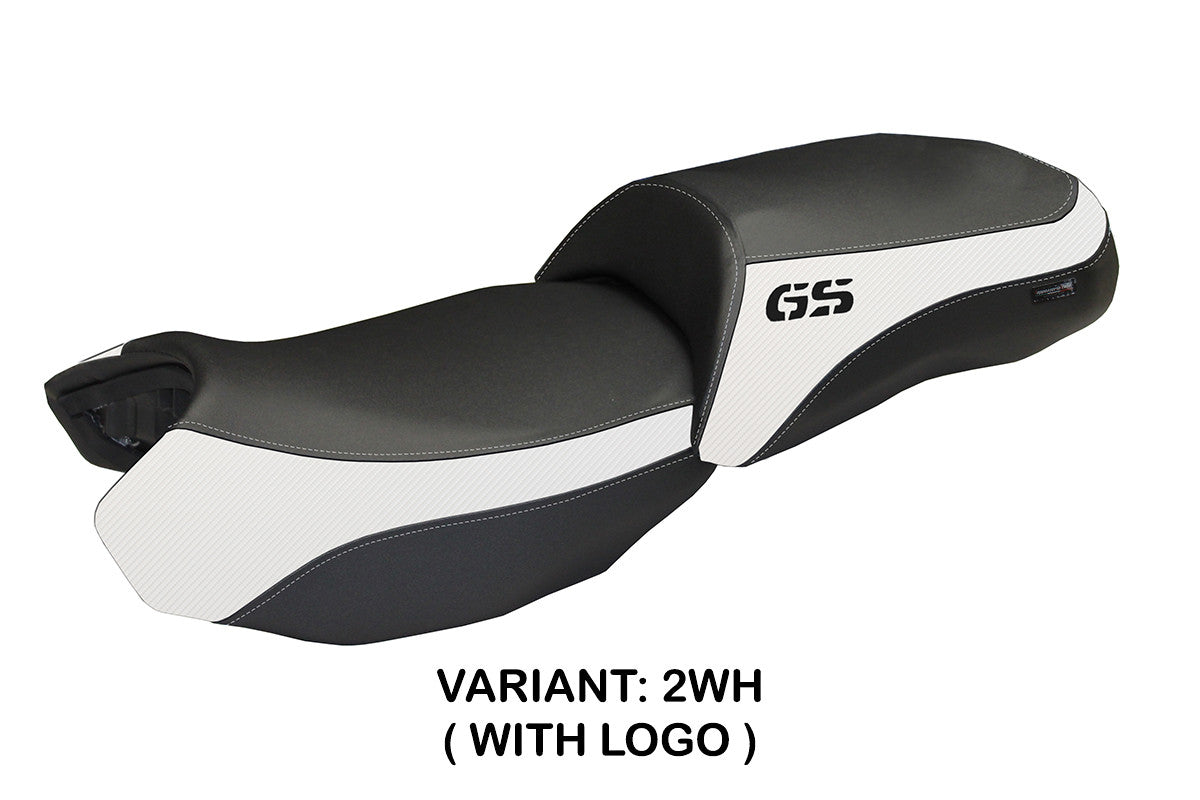 BMW R1200GS 2013-2018 Seat Cover TPZ Italia White Black
