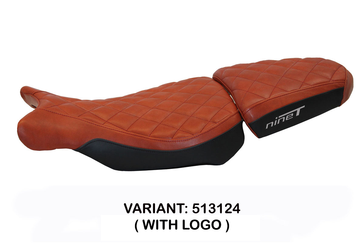 BMW R1200 Nine T 2014-2024 Seat Cover Tappezzeria Italia TPZ in Brick and Black