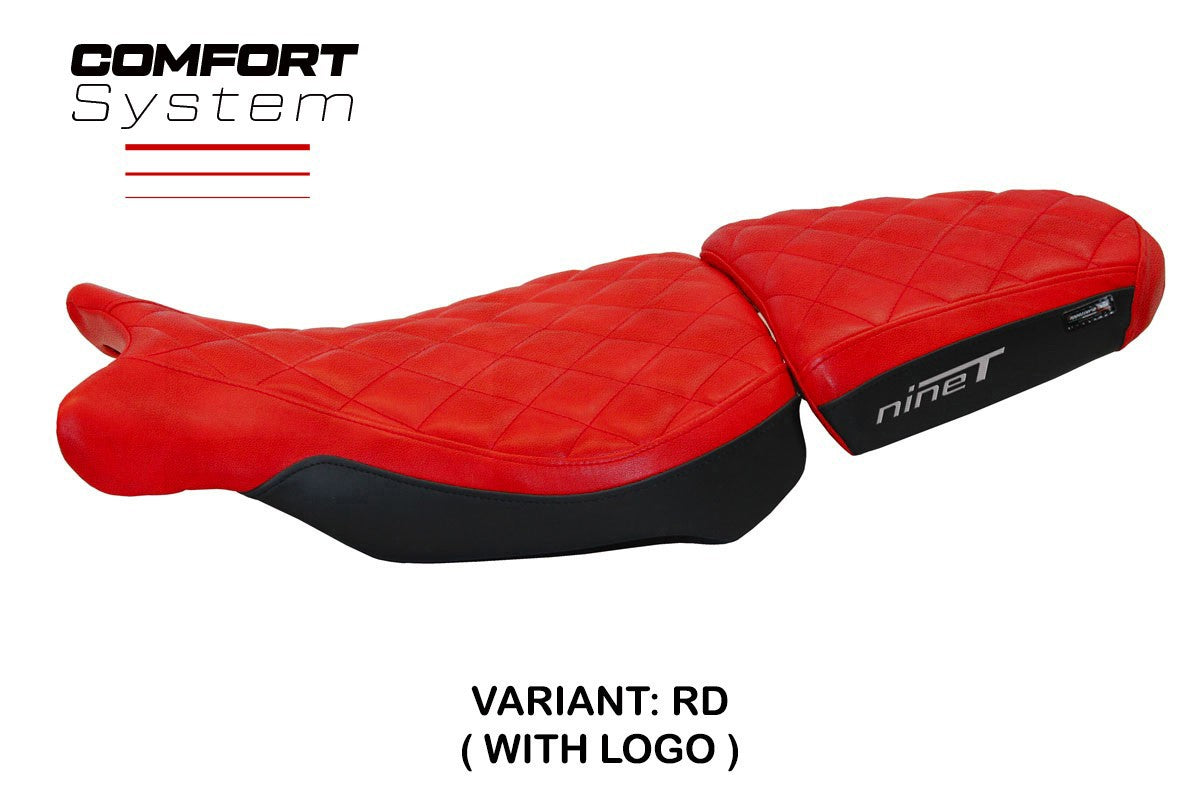 BMW R1200 NINE T SCRAMBLER 2014-2024 Seat Cover TPZ Italia Comfort Red