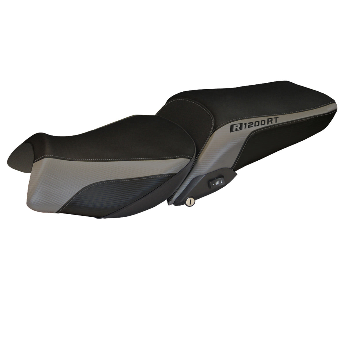 BMW R1200RT 2014-2018 Seat Cover Tappezzeria Italia TPZ in Grey and Black
