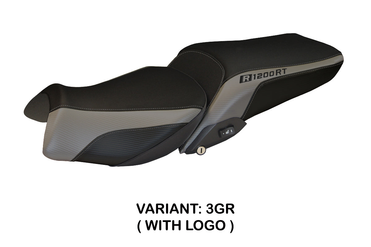BMW R1200RT 2014-2018 Seat Cover Tappezzeria Italia TPZ in Grey and Black