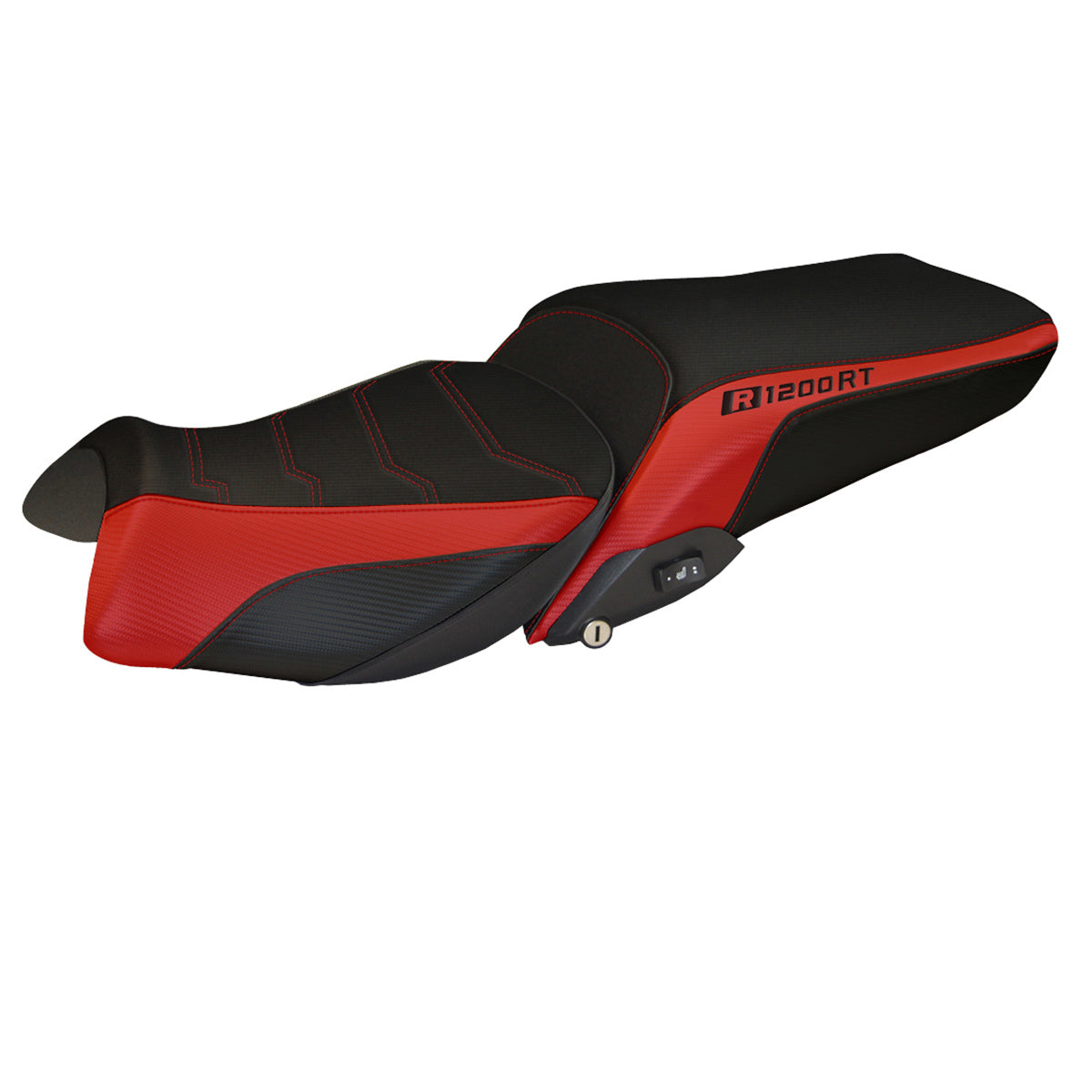 BMW R1200RT 2014-2018 Seat Cover Tappezzeria Italia TPZ Comfort in Red and Black