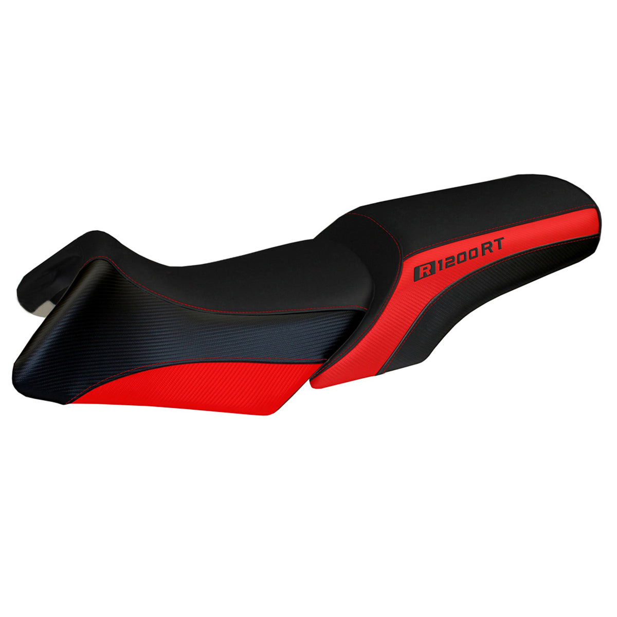 BMW R1200RT 2006-2013 Seat Cover Tappezzeria Italia TPZ in Red and Black