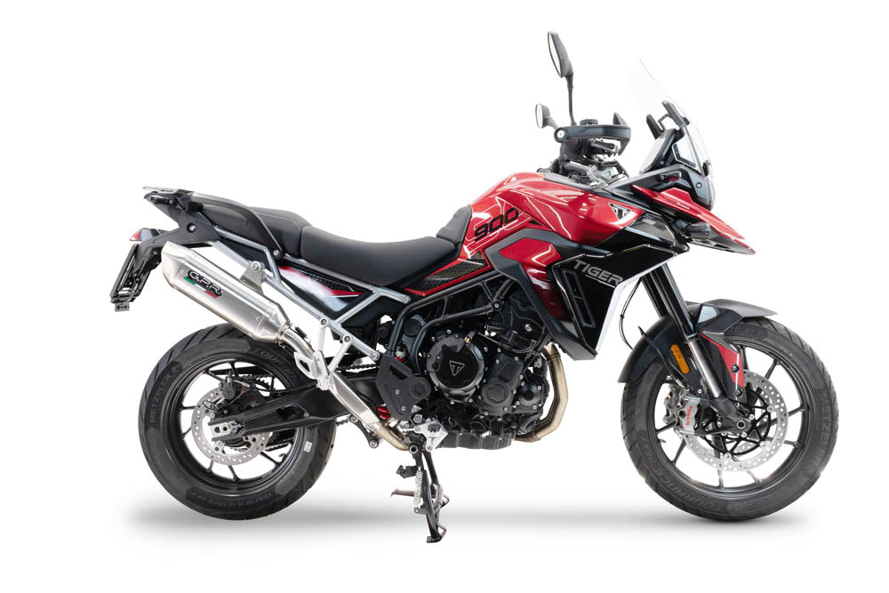 Triumph Tiger 900 GT / Pro / Rally Pro 2024-2025 Exhaust GPR Slip-on Furore-X Acciaio Inox - photo 4