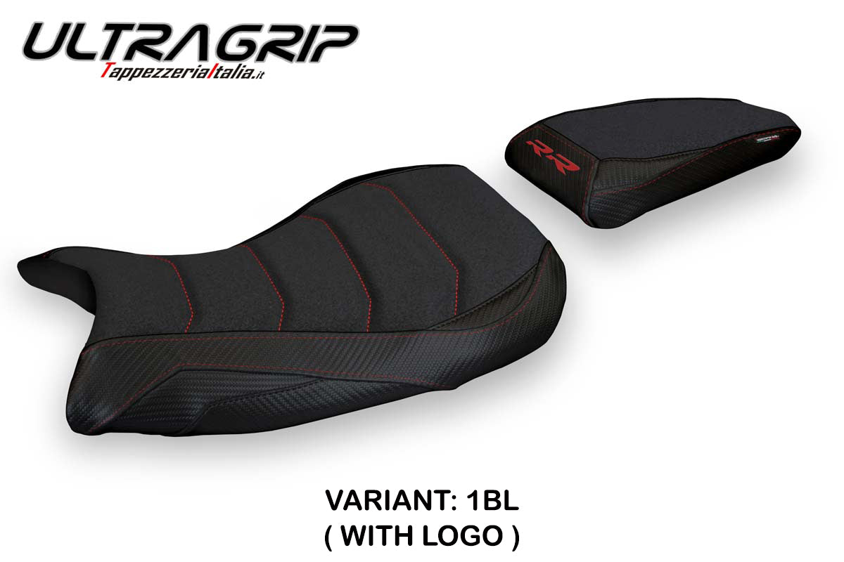 BMW S1000RR 2019-2026 Seat Cover Tappezzeria Italia TPZ Ultragrip in Black