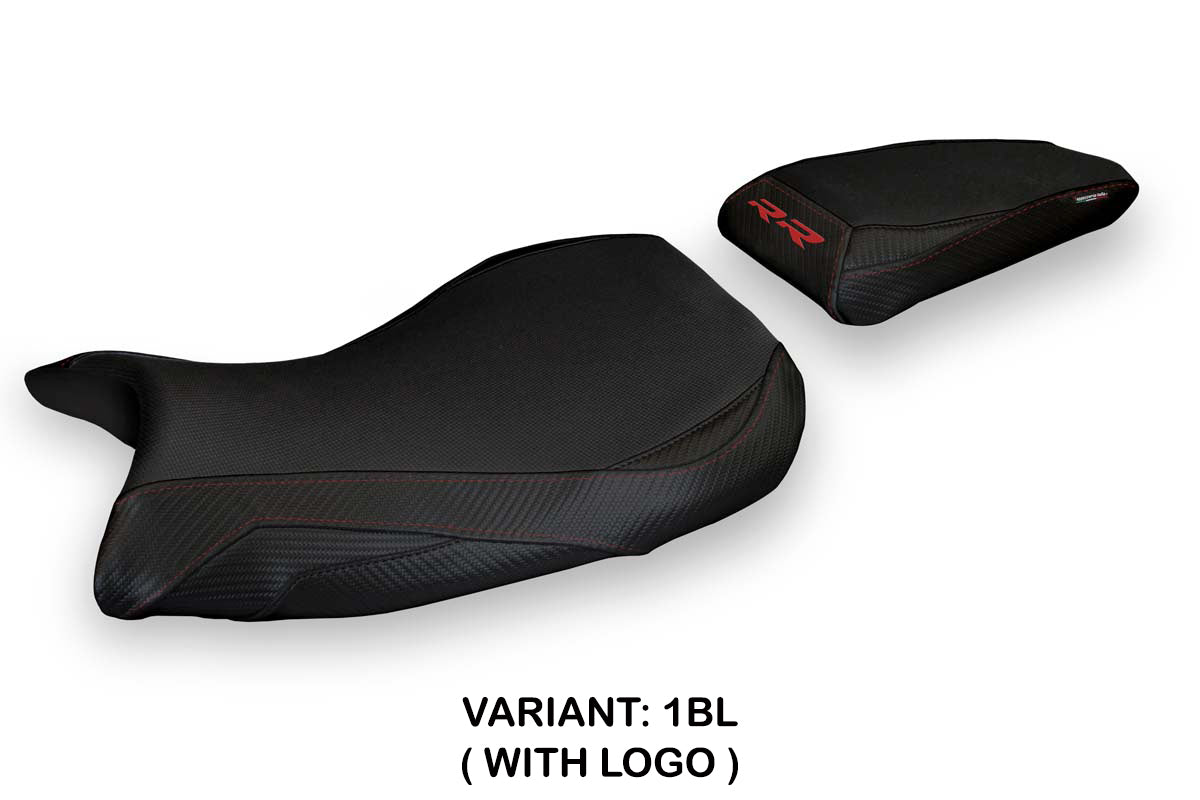 BMW S1000RR M Sport 2019-2026 Seat Cover Tappezzeria Italia TPZ in Black