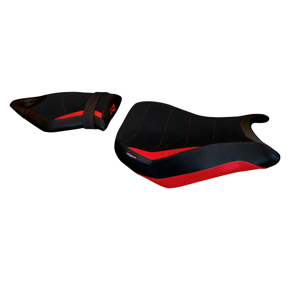 BMW S1000R 2014-2020 Seat Cover Tappezzeria Italia TPZ Comfort in Red and Black