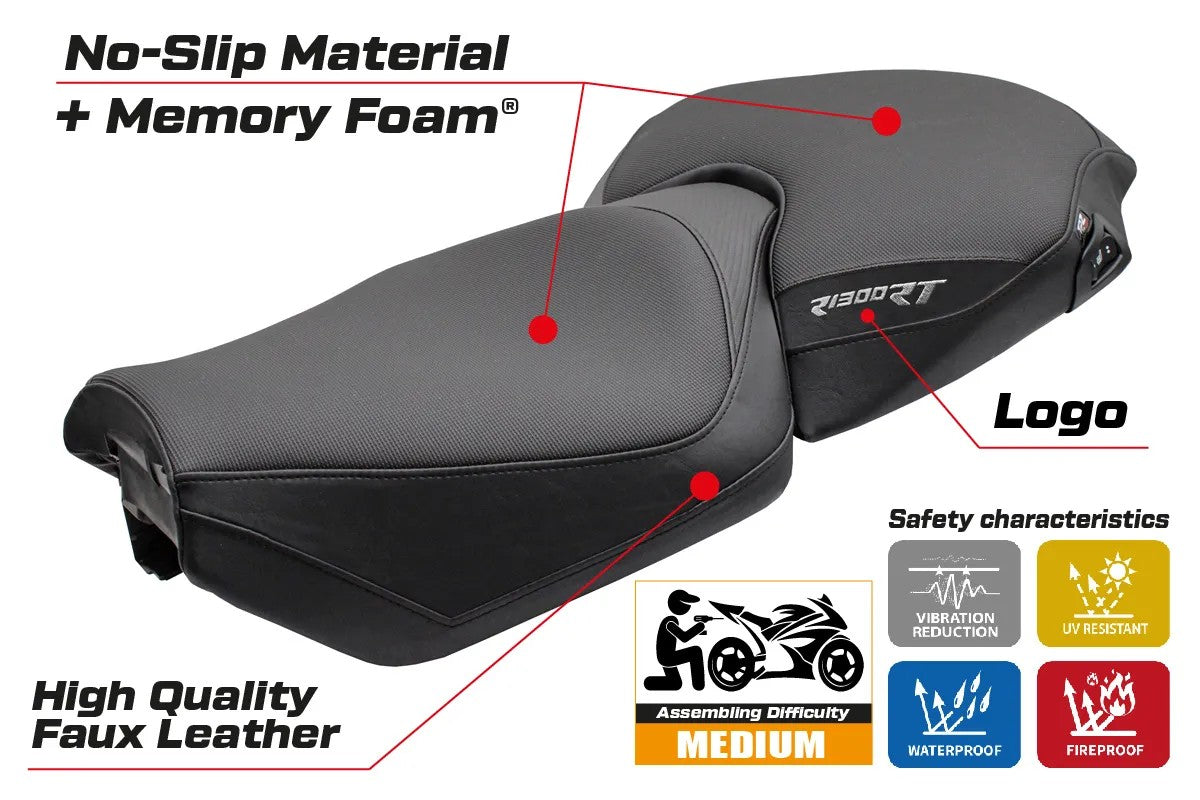 BMW R1300RT 2025-2026 Seat Cover TPZ Italia Comfort Black