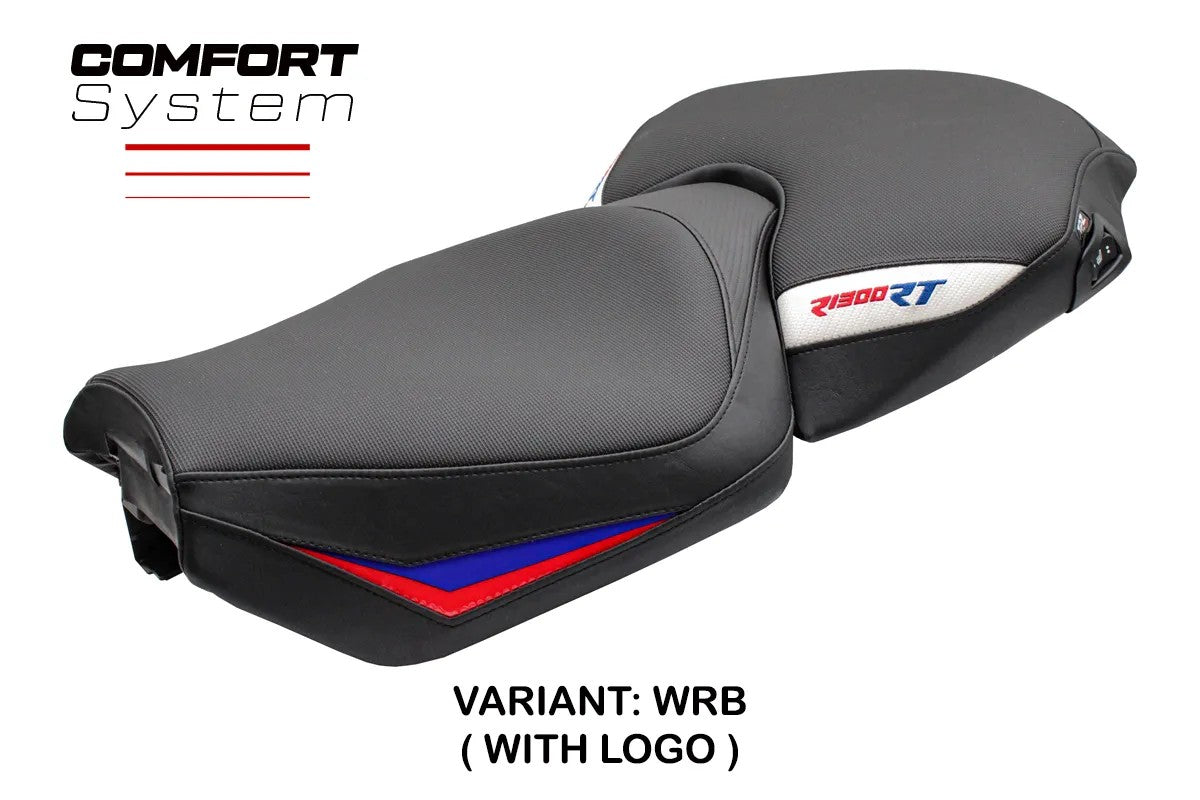 BMW R1300RT 2025-2026 Seat Cover TPZ Italia Comfort White Red Blue