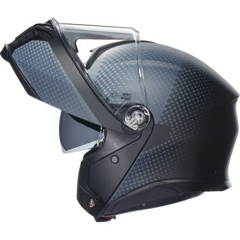 AGV Tourmodular Motorcycle Helmet - Textour - Matte Black/Gray - 2XL 211251F2OY1002X