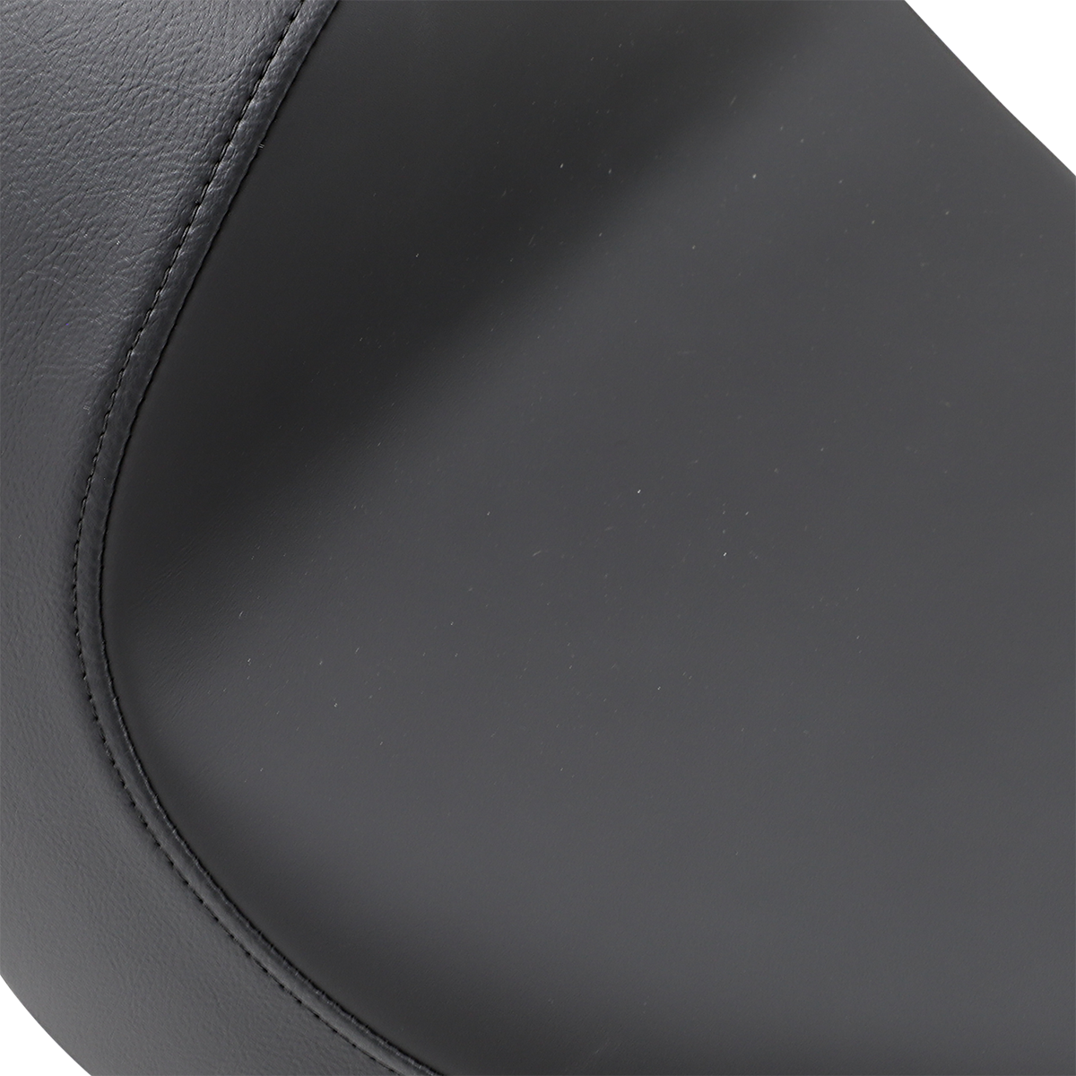 Asiento EZ-Solo de DRAG SPECIALTIES - Liso - Cuero reflectante solar - Montaje FXBR/S ACT EZ-ON ESTILO 0802-1271