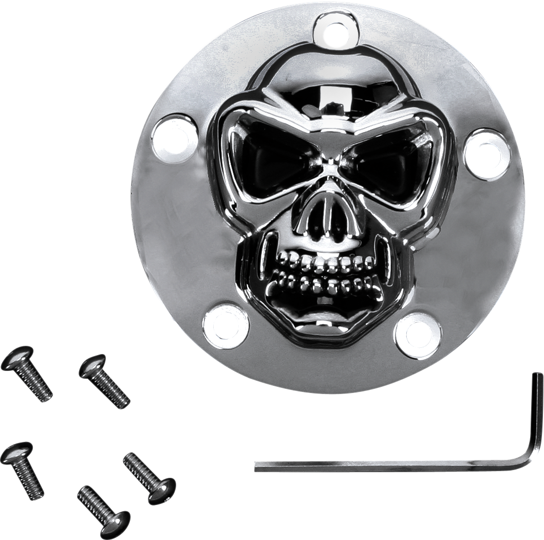 Cubierta de puntas de calavera DRAG SPECIALTIES - Twin Cam 30-0181-BC-222