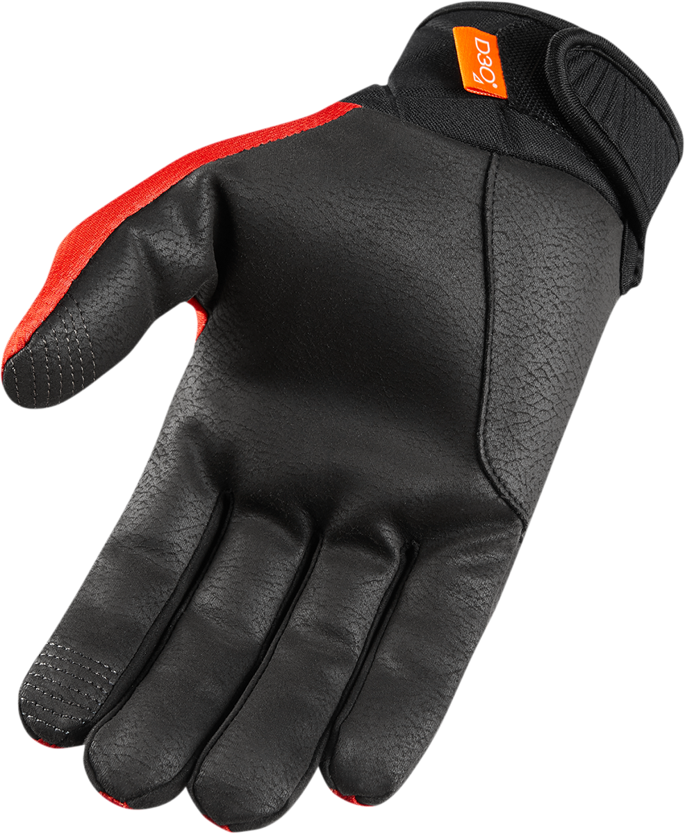 Guantes ICON Anthem 2 CE™ - Rojo - Mediano 3301-3684
