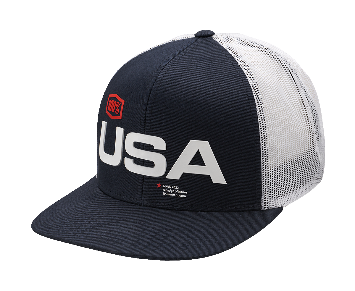 Gorra 100% MX of Nations - Azul marino - Talla única 20045-00003