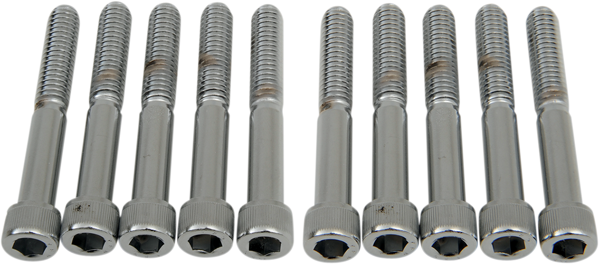 Pernos DRAG SPECIALTIES - Cabeza hueca - Moleteados - 5/16-18 x 2-1/4" MPB222