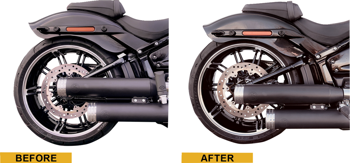 Kit de descenso de motocicletas KODLIN con ajustador de precarga remoto Softail/FXDR 114 2018-2023 K66024