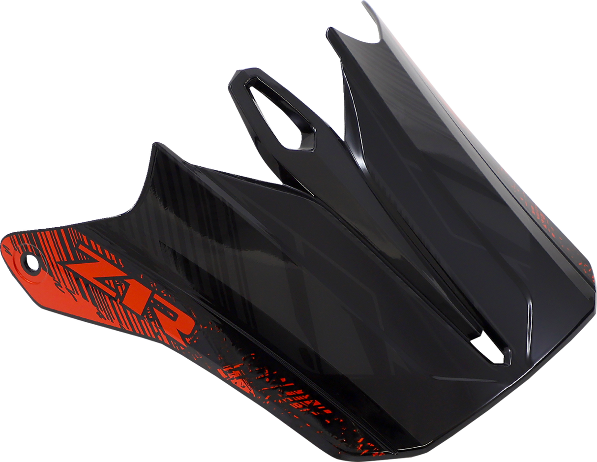 Kit de visera Z1R FI MIPS - Fractal - Rojo 0132-1572