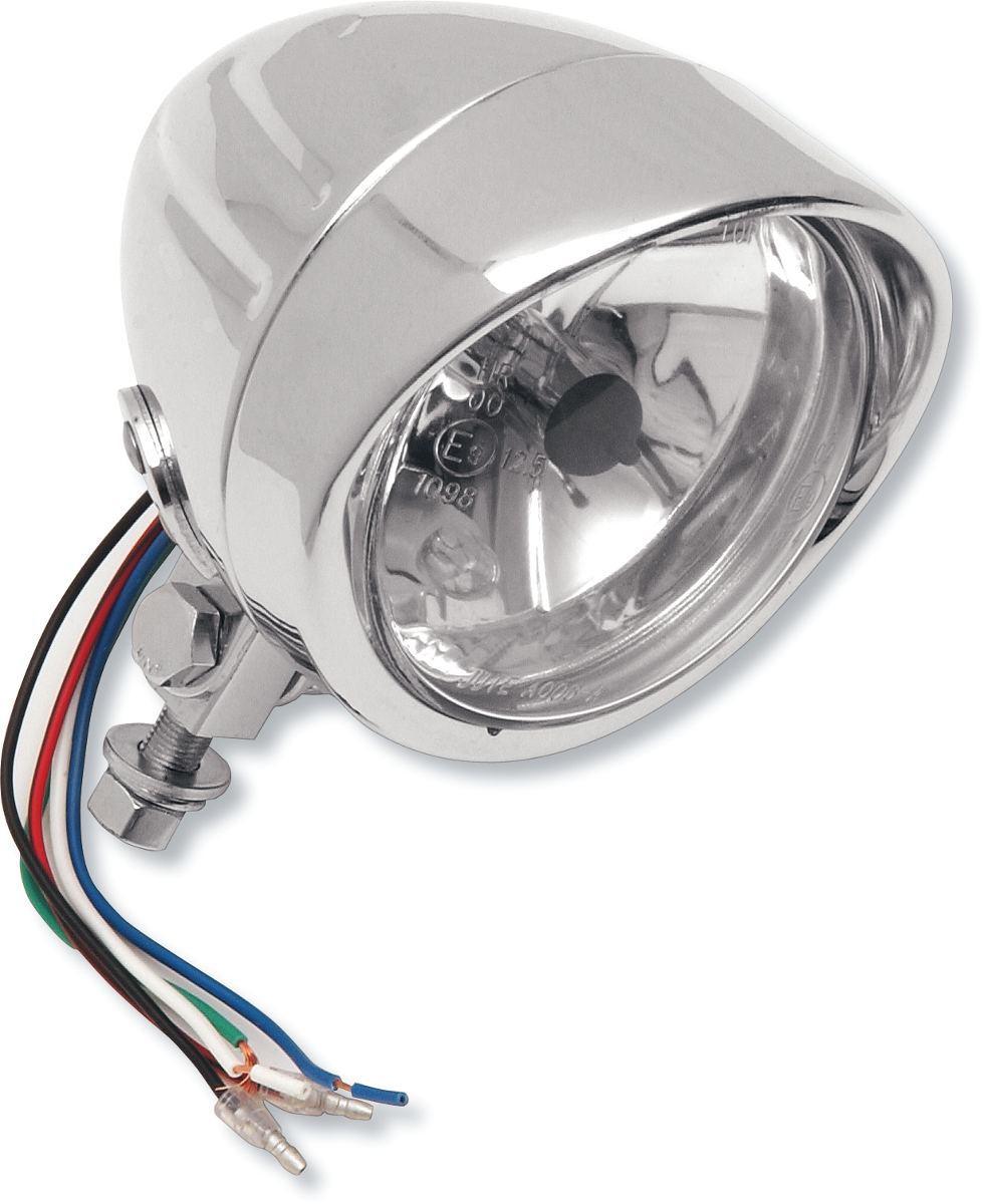 DRAG SPECIALTIES Foco - Visor - Lente transparente ACT HOUSING OD 4.25" 20-6010GD