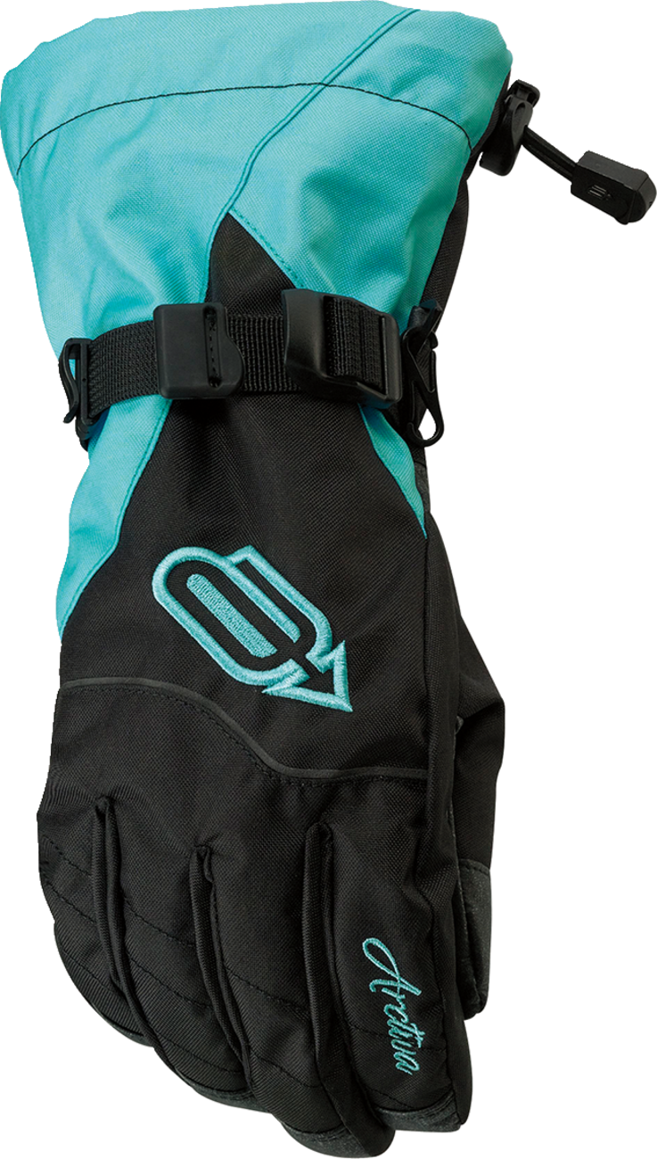 Guantes Pivot ARCTIVA para mujer - Negro/Azul - Talla mediana 3341-0424