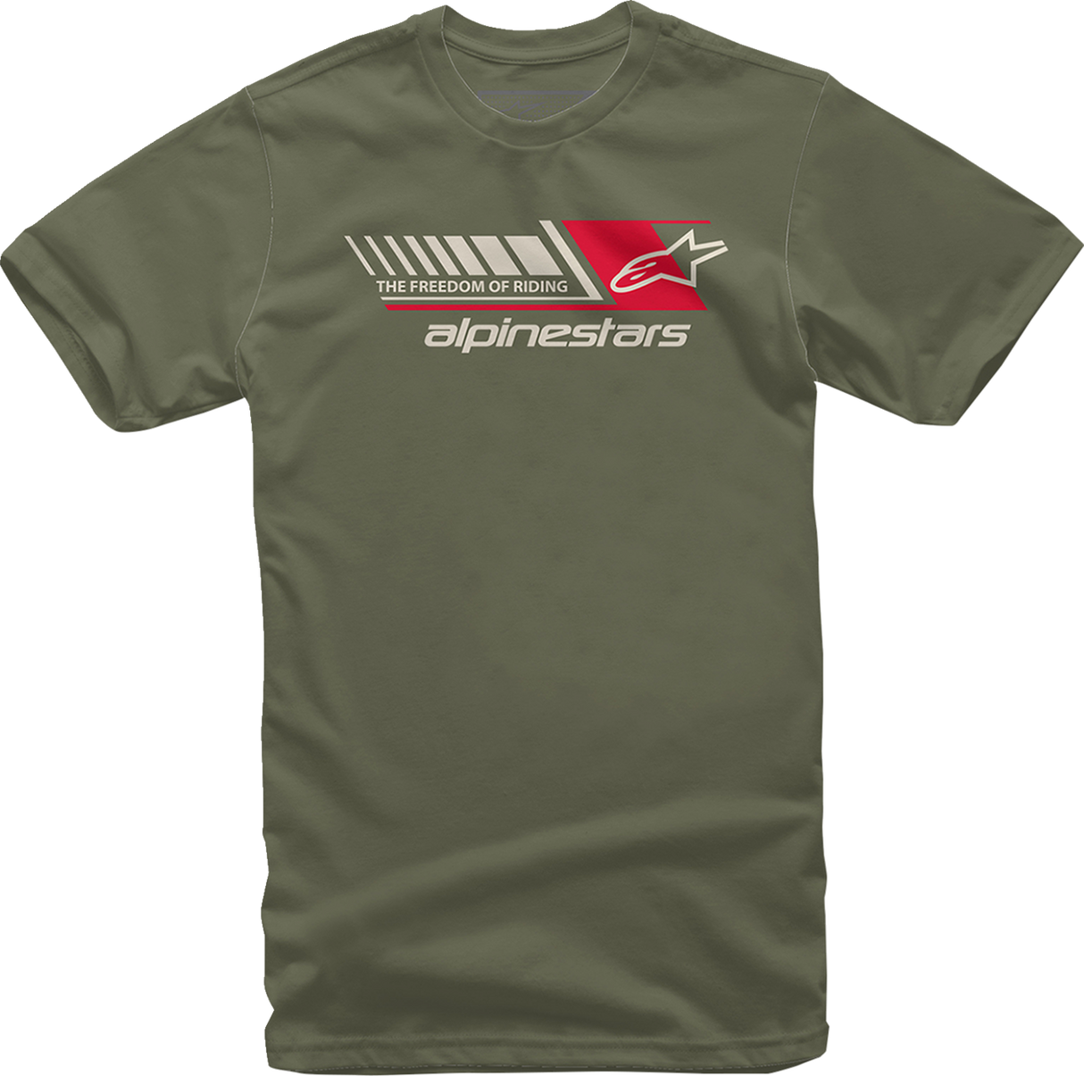 Camiseta Solitaire de ALPINESTARS - Militar - 2XL 1232-722306902X