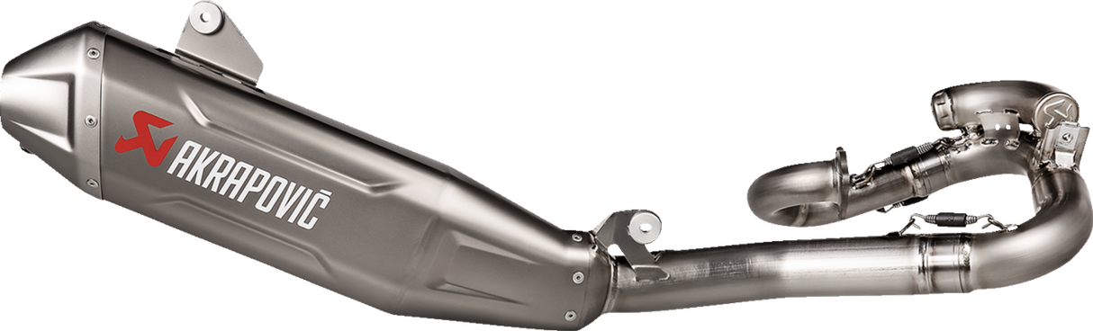 AKRAPOVIC Evolution Line Exhaust System - Titanium YZ450F 2023-2024 S-Y4MET16-FDHLTA 1820-2035