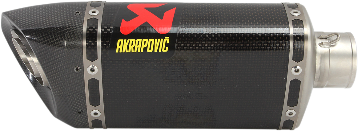Silenciador de repuesto de fibra de carbono AKRAPOVIC para Yamaha FZ-07 (2015-2017) M-AP00502C 1860-1192