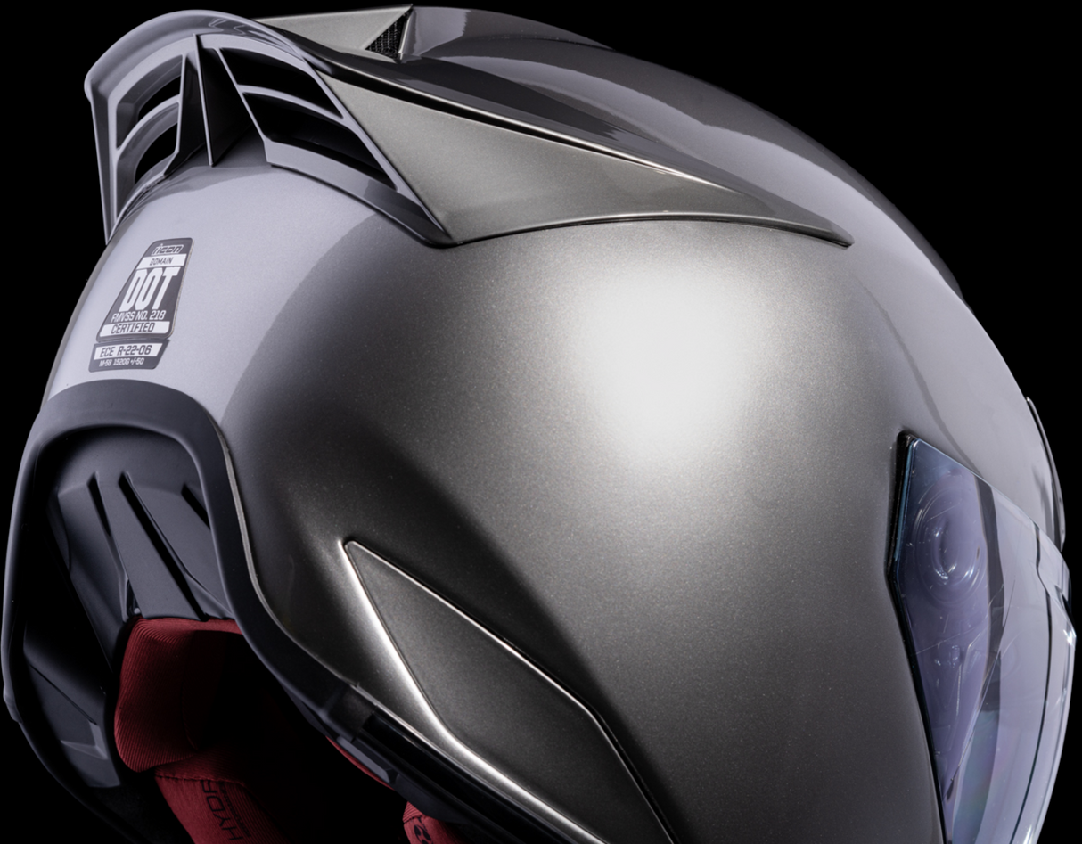Casco ICON Domain™ - Cornelius - Plateado - XL 0101-14976
