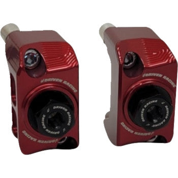 DRIVEN RACING Captive Axle Block Red Ninja ZX -4RR KRT Edition 2023 DRCAX-205RD