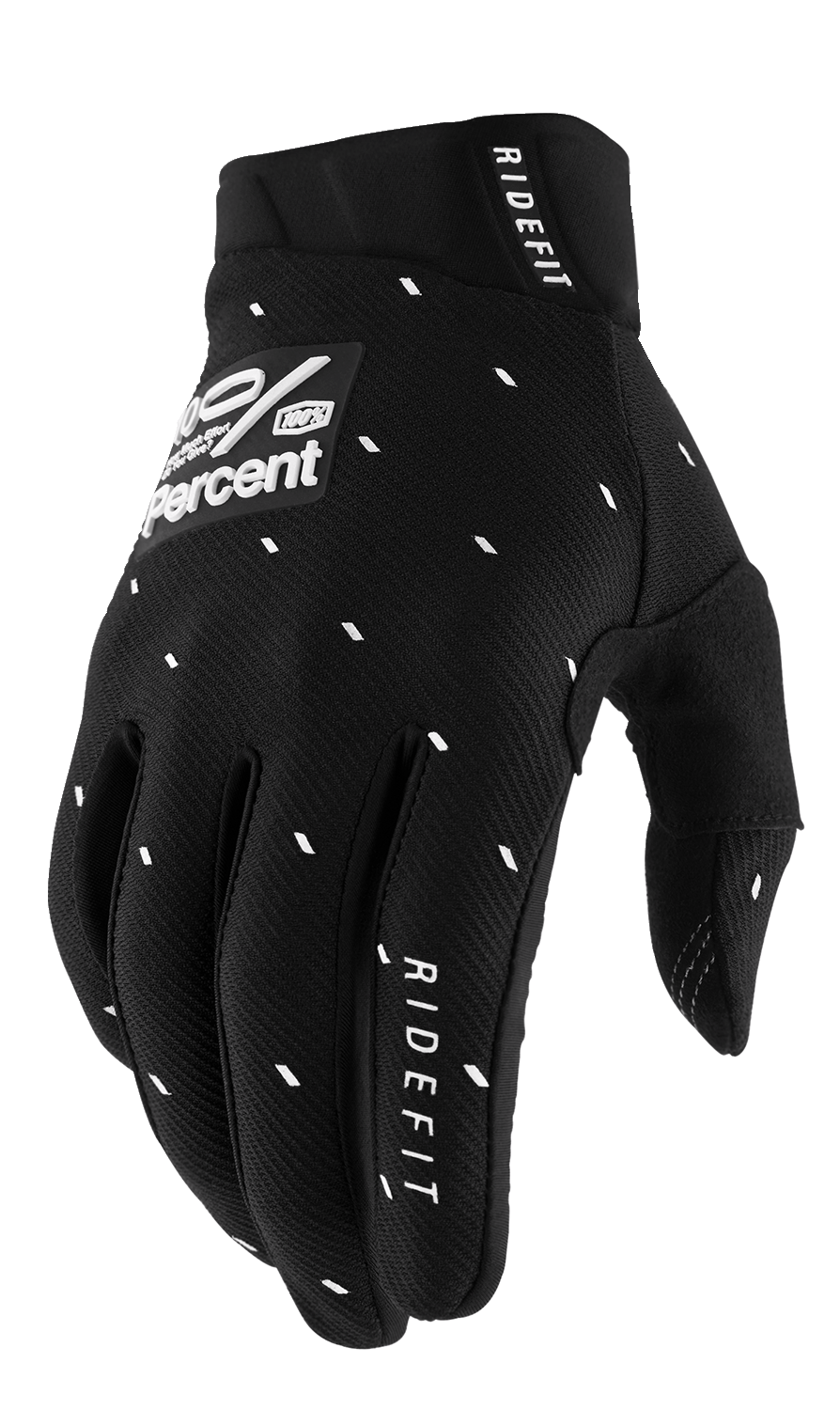 Guantes 100% Ridefit - Negro Slasher - Mediano 10010-00036